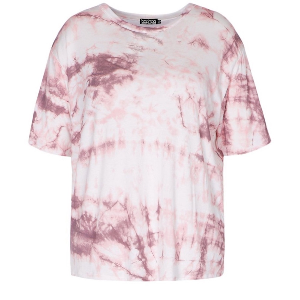Plus Over sized Tie Dye T-Shirt